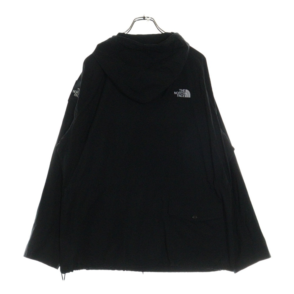 THE NORTH FACE(ザノースフェイス) ×JUNYA WATANABE ジュンヤワタナベ ナイロンリップストップアノラックパーカー WE-J907 ブラック