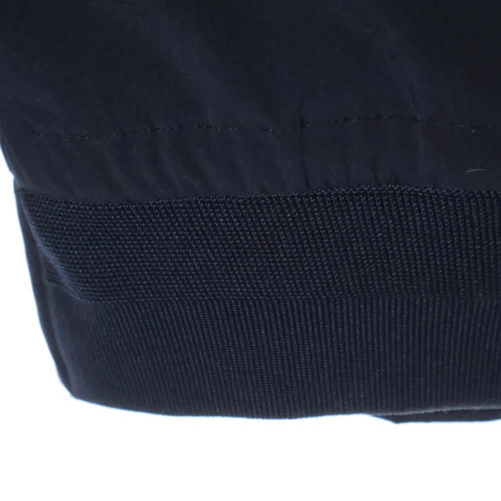 MONTEDORO(モンテドーロ) Packable Unlined Jacket ナイロンジップアップジャケット ブラック 63M025