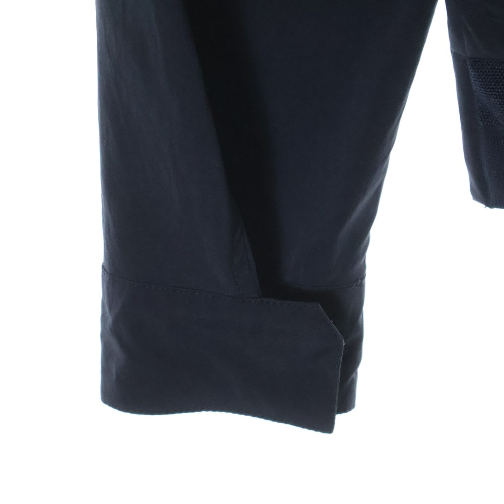 MONTEDORO(モンテドーロ) Packable Unlined Jacket ナイロンジップアップジャケット ブラック 63M025