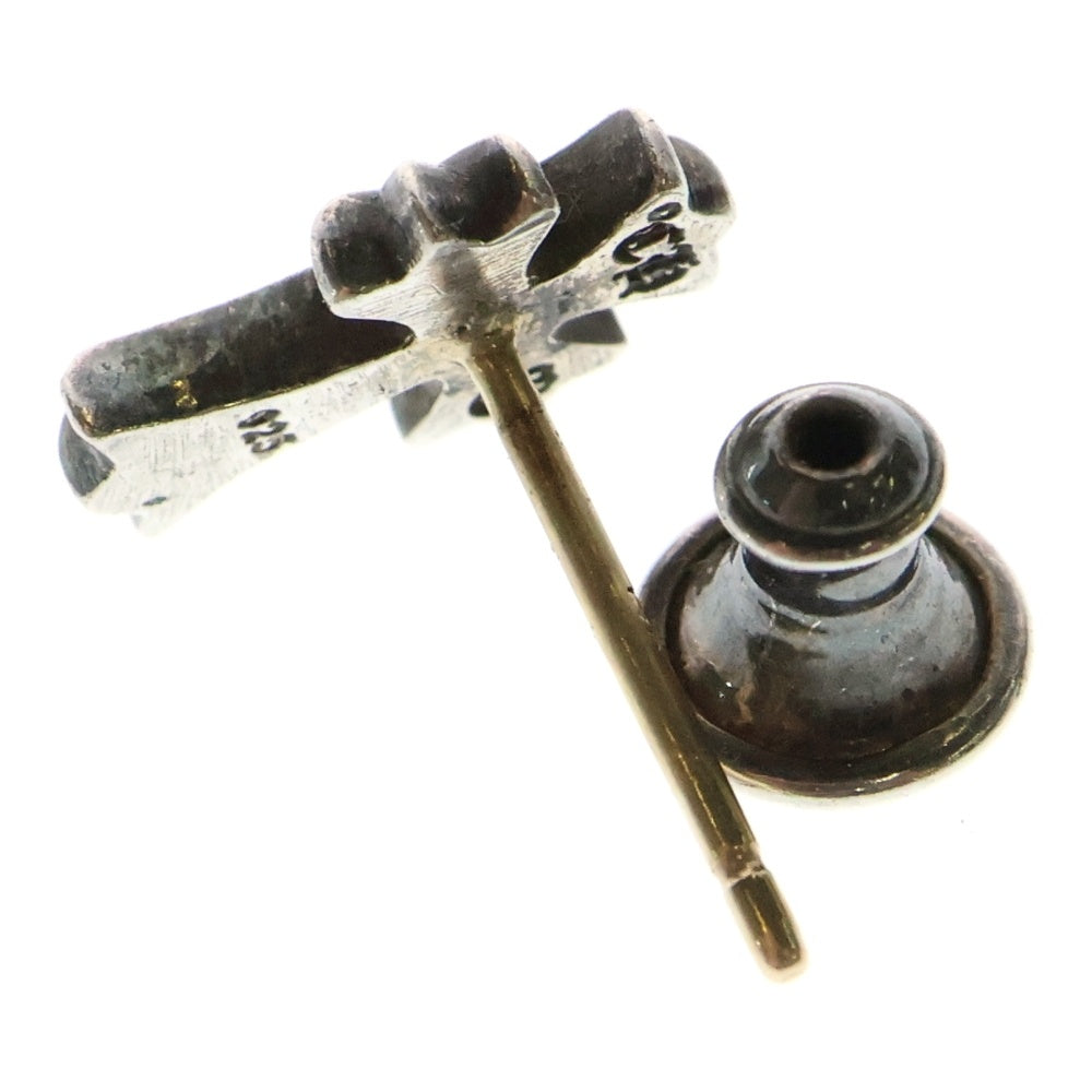 CHROME HEARTS(クロムハーツ) No2 CH CRS CHクロス スタッズピアス シルバー BCA407
