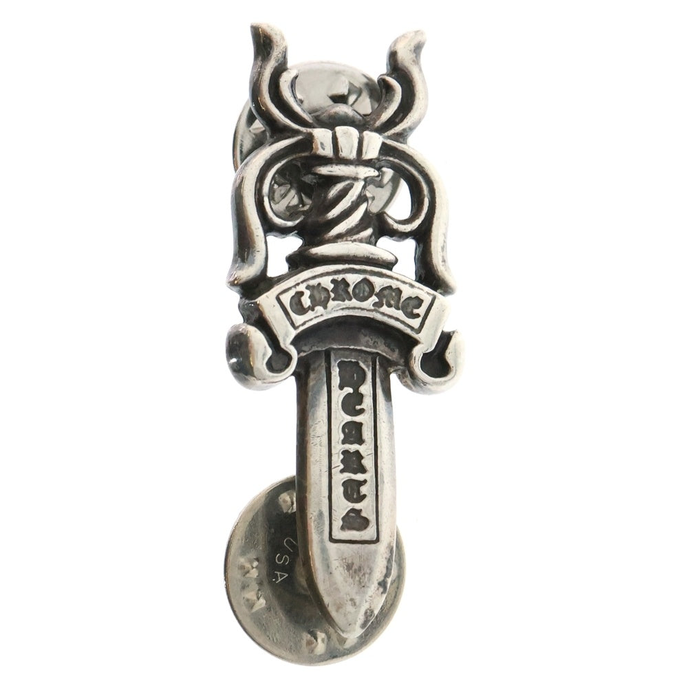 CHROME HEARTS(クロムハーツ) PIN 10 DAGGER スティックピン 10ダガー ピンバッジ シルバー