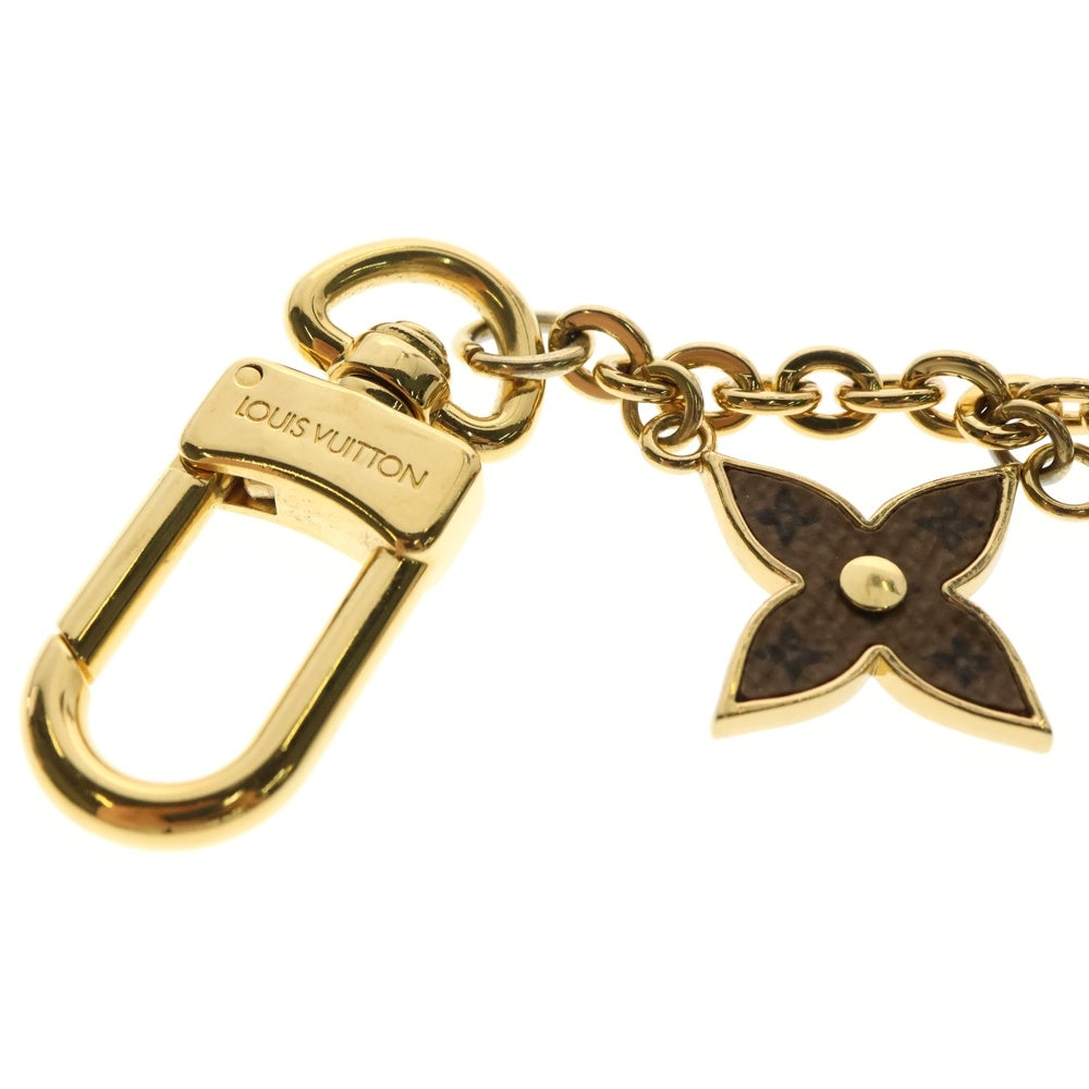 LOUIS VUITTON(ルイヴィトン) LVロゴ&モノグラムチャーム キーホルダー M00540 ゴールド