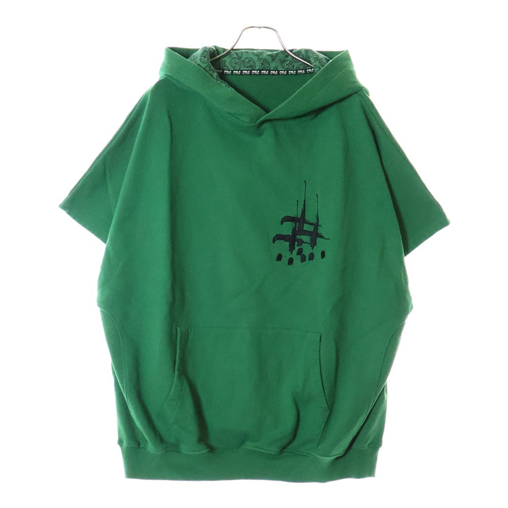 cvtvlist(カタリスト) 23SS CTLS USUAL SHORT SLEEVE HOODIE ショート スリーブ スウェット トレーナー フーディ 2301070302 グリーン