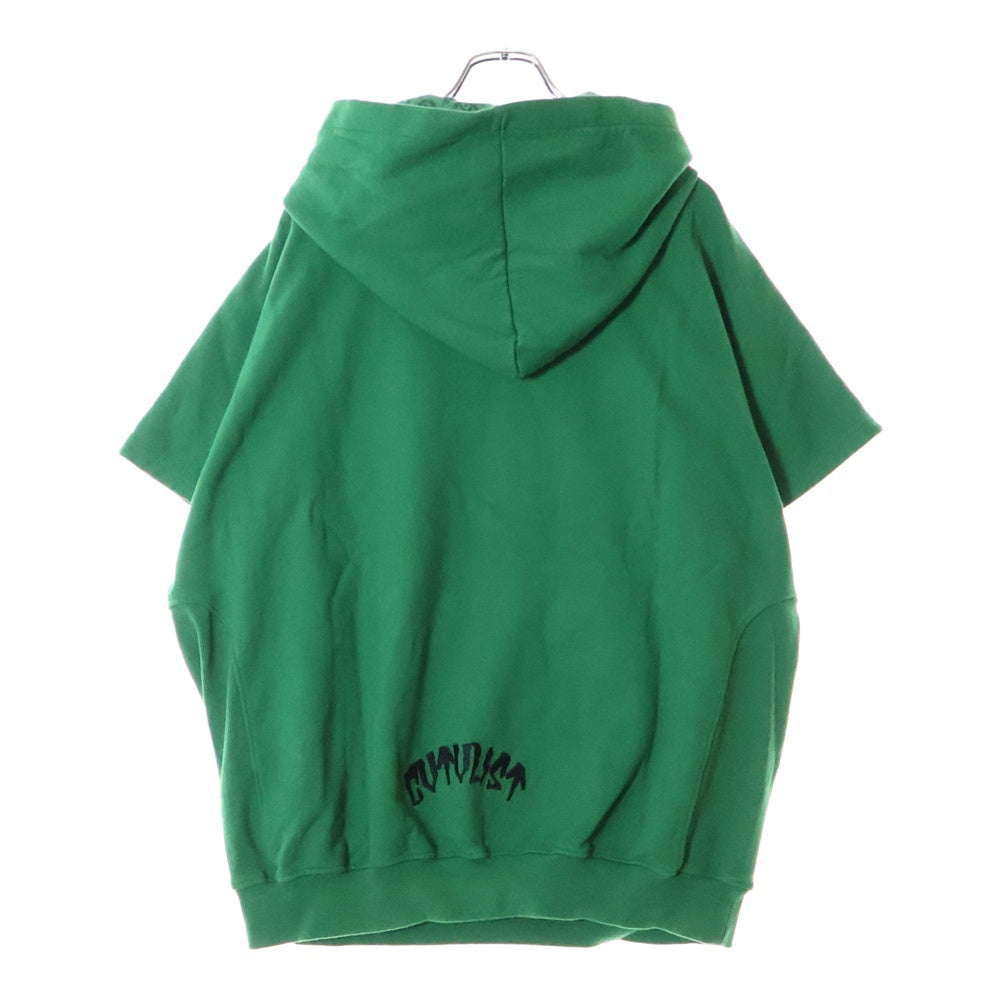cvtvlist(カタリスト) 23SS CTLS USUAL SHORT SLEEVE HOODIE ショート スリーブ スウェット トレーナー フーディ 2301070302 グリーン
