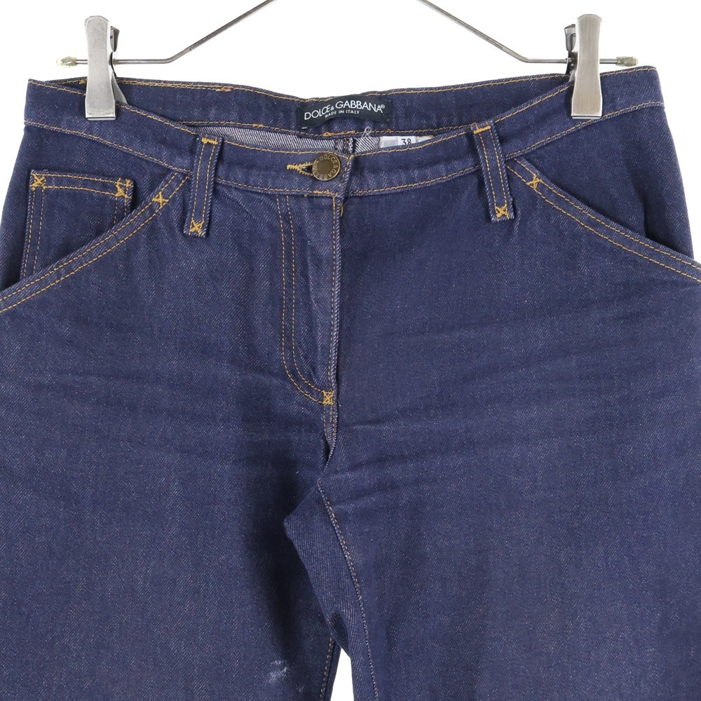 DOLCE & GABBANA(ドルチェアンドガッバーナ) 02AW ストレートデニム DP11 D6AH インディゴ レディース