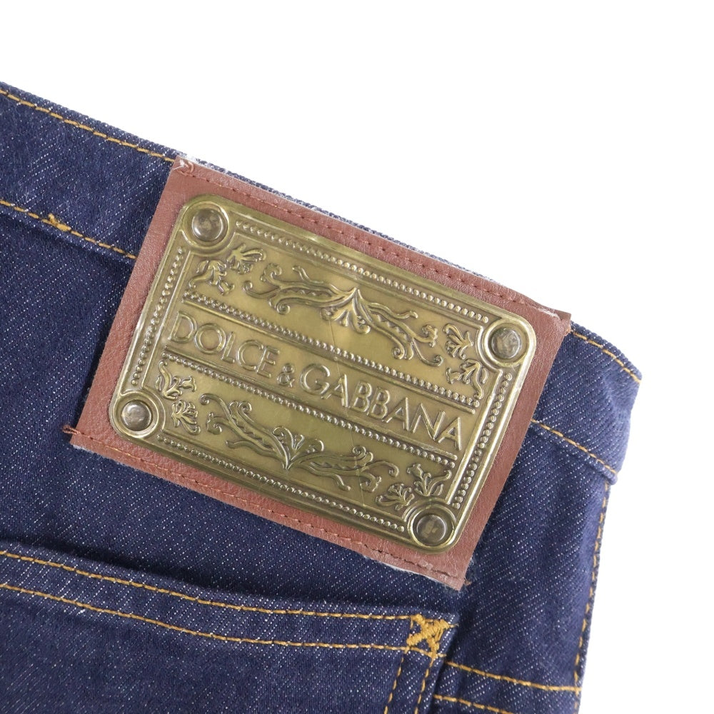 DOLCE & GABBANA(ドルチェアンドガッバーナ) 02AW ストレートデニム DP11 D6AH インディゴ レディース