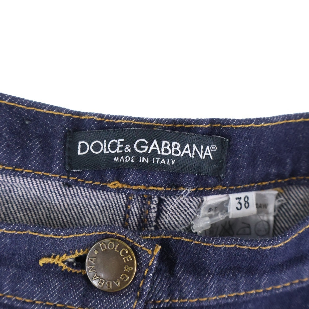 DOLCE & GABBANA(ドルチェアンドガッバーナ) 02AW ストレートデニム DP11 D6AH インディゴ レディース
