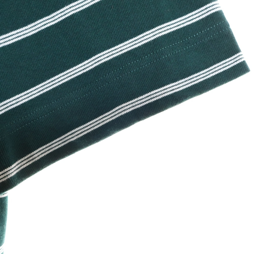 EVCON(エビコン) BORDER WIDE S/S T-SHIRT ボーダー クルーネック半袖Tシャツ グリーン 231-91108