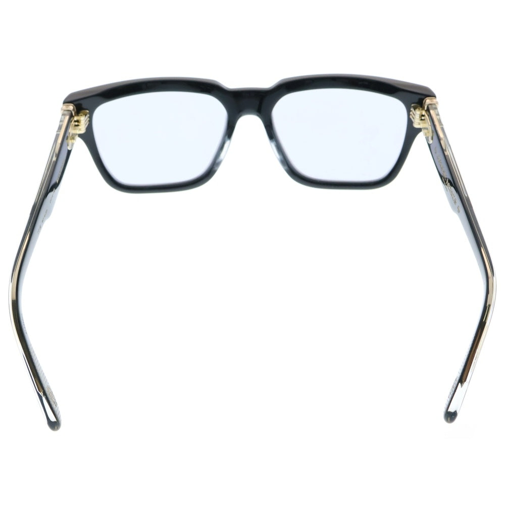 CHROME HEARTS(クロムハーツ) MIDIXATHRILL 1 CHプラス フレーム ウェリントンサングラス アイウェア 眼鏡 ブラック/ゴールド
