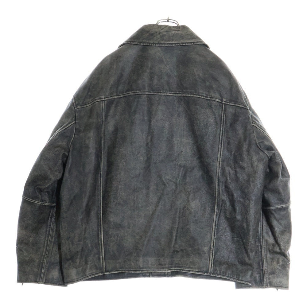 ACNE(アクネ) BIKER LEATHER JACKET バイカー レザージャケット FN-MN-LEAT00025 B70148 ブラック