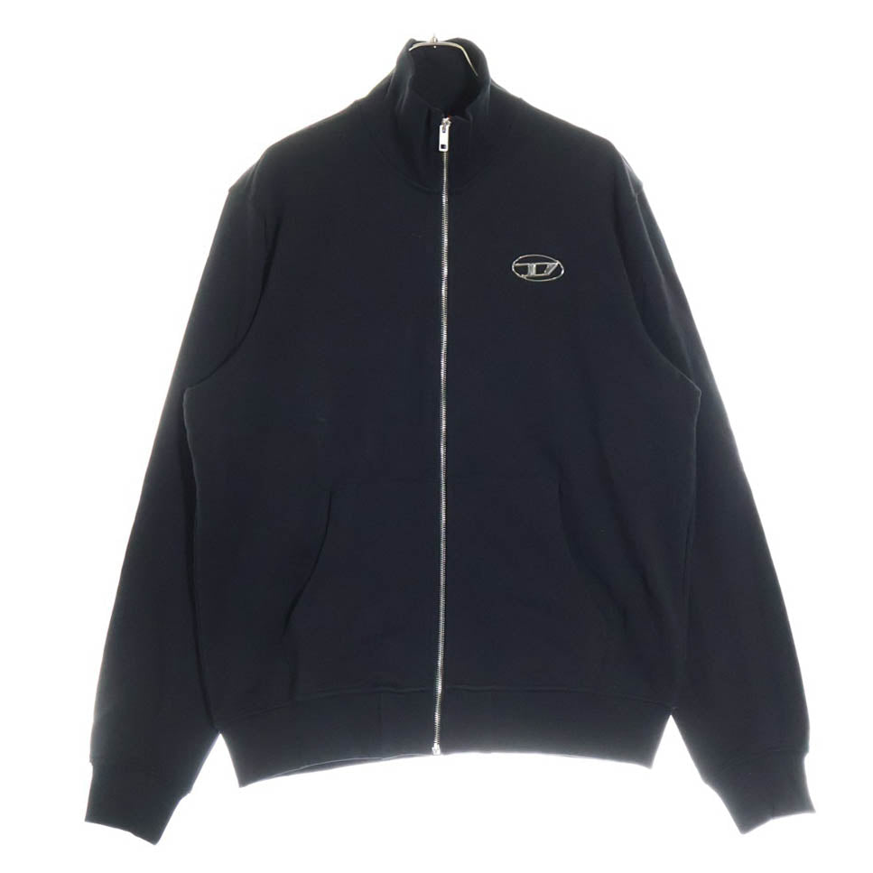 DIESEL(ディーゼル) S-GINNI-ZIP-OD ロゴ ジップアップジャケット A11439 0BMBJ ブラック