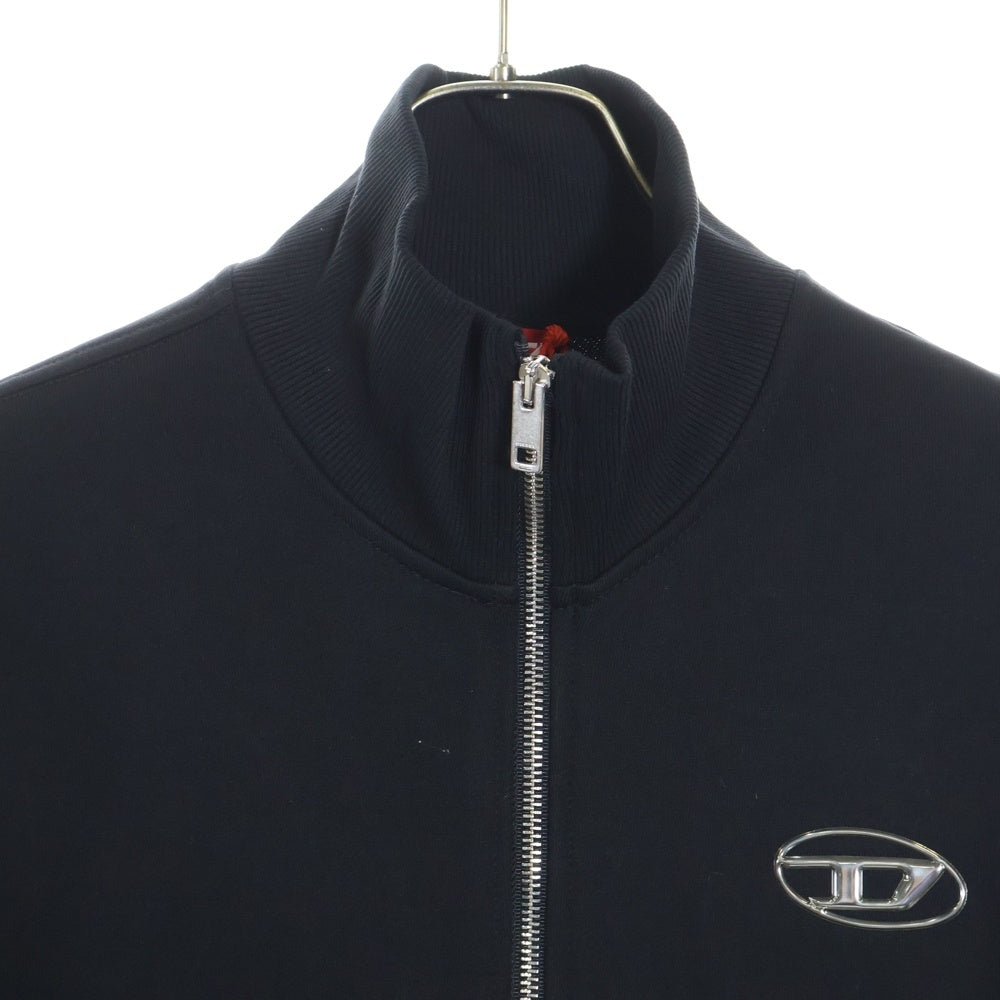 DIESEL(ディーゼル) S-GINNI-ZIP-OD ロゴ ジップアップジャケット A11439 0BMBJ ブラック