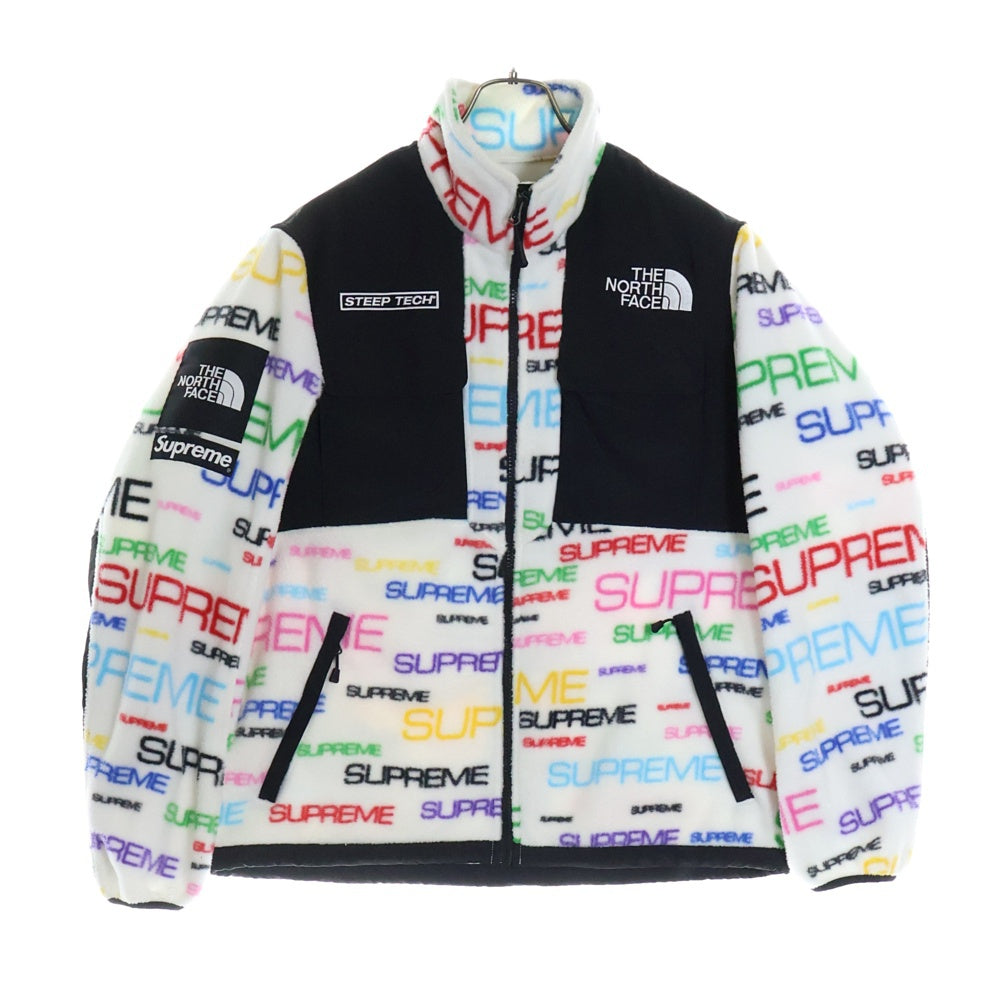 SUPREME(シュプリーム) 21AW ×THE NORTH FACE Steep Tech Fleece Jacket ザノース フェイス スティープテック フリースジャケット ホワイト NA52101I