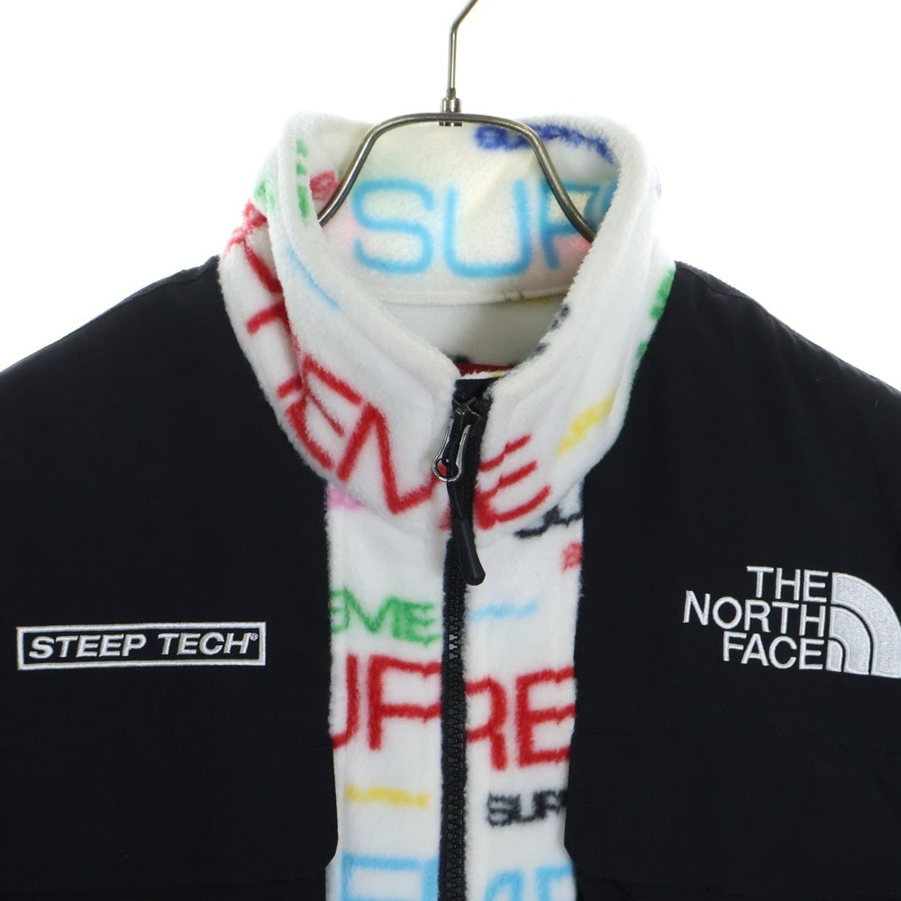 SUPREME(シュプリーム) 21AW ×THE NORTH FACE Steep Tech Fleece Jacket ザノース フェイス スティープテック フリースジャケット ホワイト NA52101I