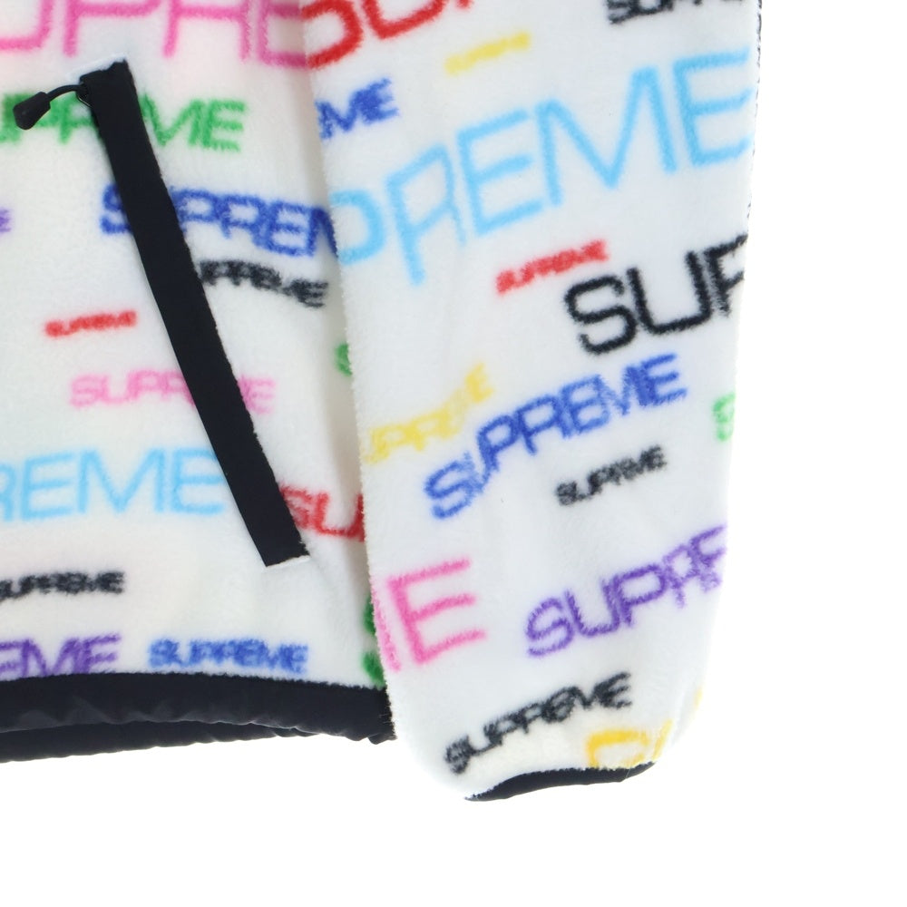 SUPREME(シュプリーム) 21AW ×THE NORTH FACE Steep Tech Fleece Jacket ザノース フェイス スティープテック フリースジャケット ホワイト NA52101I