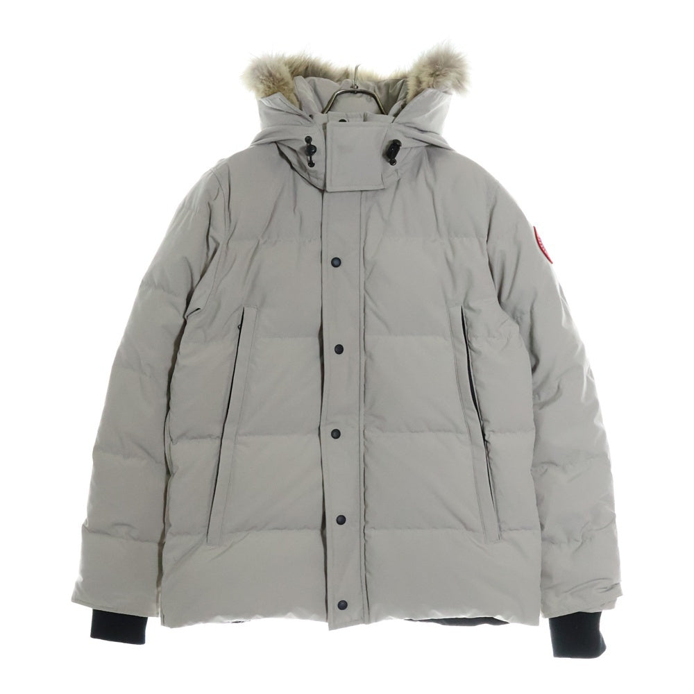 CANADA GOOSE(カナダグース) WYNDAHAM PARKA FUSION FIT ウィンダムパーカー ファーフード ダウンジャケット アイボリー 3808MA