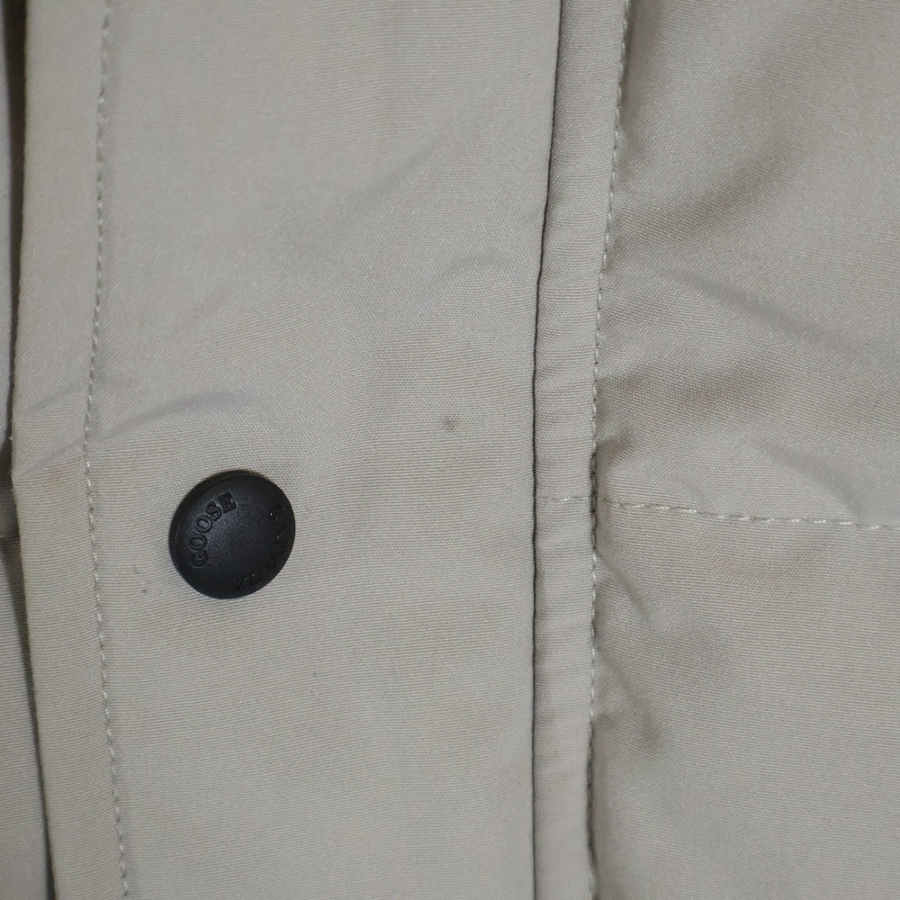 CANADA GOOSE(カナダグース) WYNDAHAM PARKA FUSION FIT ウィンダムパーカー ファーフード ダウンジャケット アイボリー 3808MA