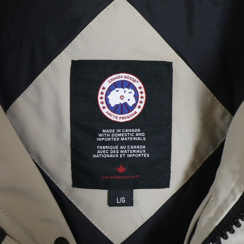 CANADA GOOSE(カナダグース) WYNDAHAM PARKA FUSION FIT ウィンダムパーカー ファーフード ダウンジャケット アイボリー 3808MA