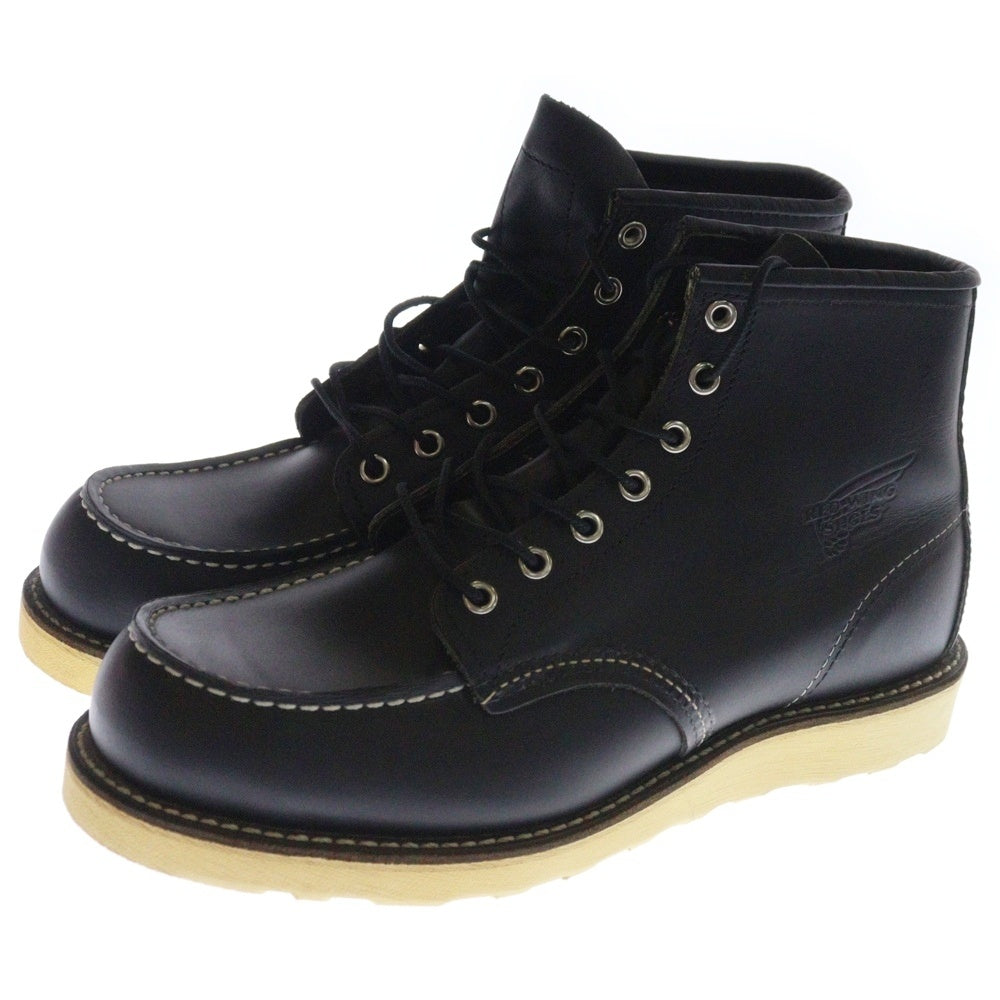 RED WING(レッド ウイング) Classic Moc クラシックワーク モック トゥー レザーハイカットブーツ 8876 ブラック