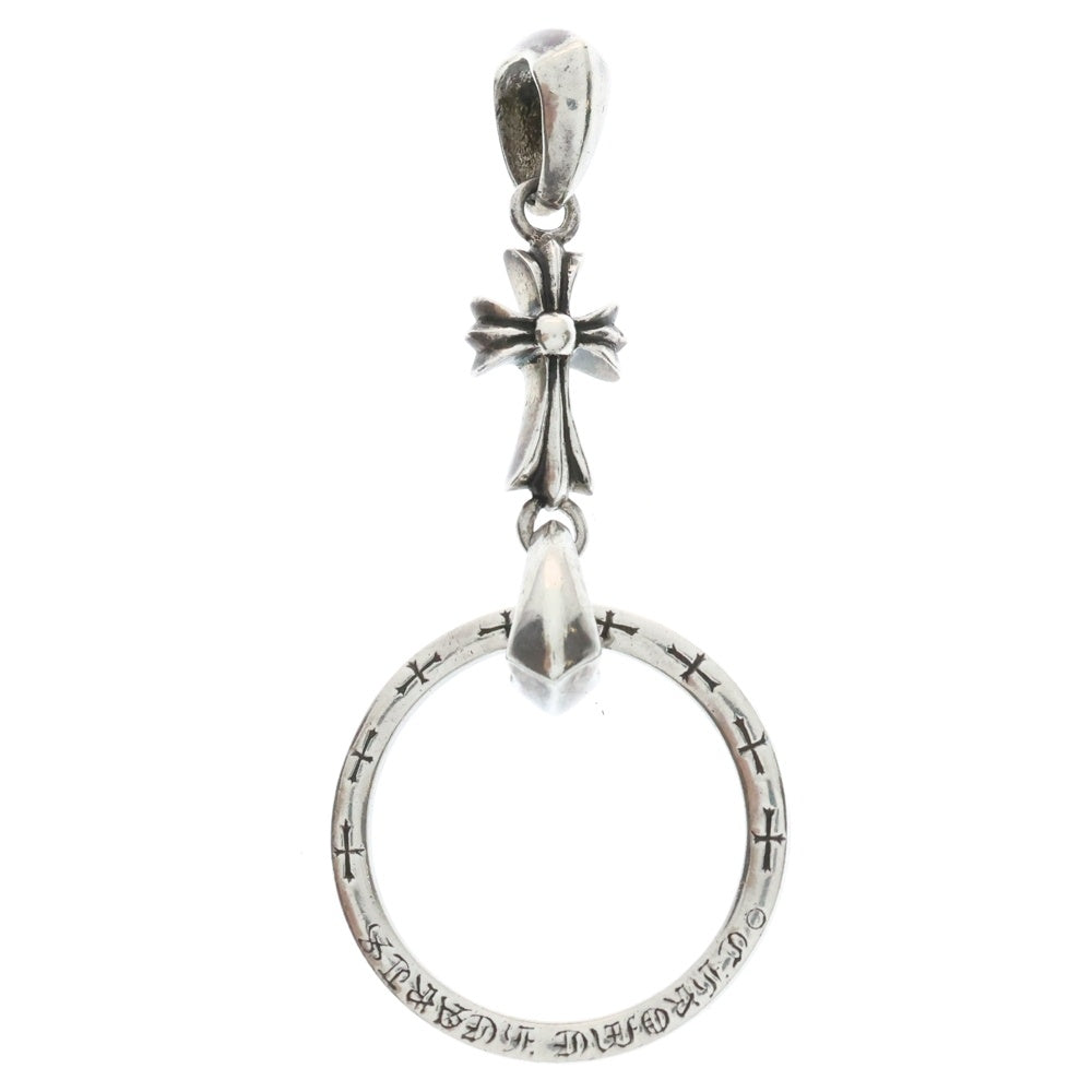 CHROME HEARTS(クロムハーツ) EWLP NTFL BBF ベイビーファットクロス アイウェアループ ペンダントトップ シルバー BCA256