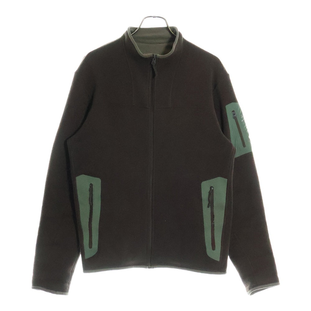 ARC'TERYX(アークテリクス) ロゴ刺? フリース コバートジャケット ブラウン