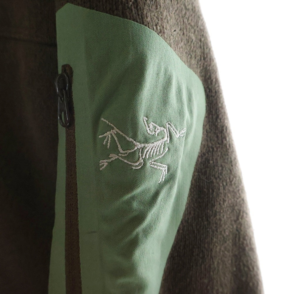 ARC'TERYX(アークテリクス) ロゴ刺? フリース コバートジャケット ブラウン