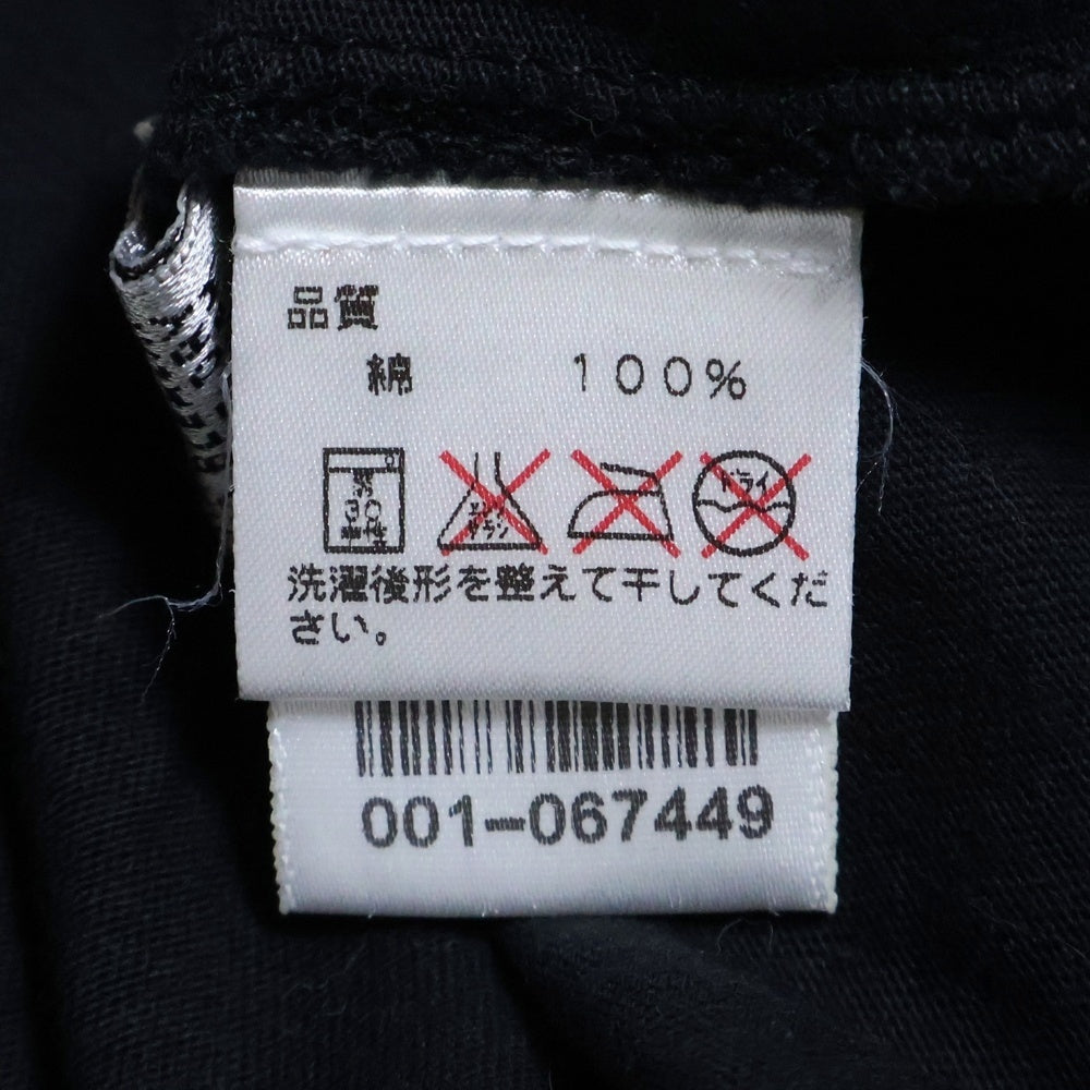 CHROME HEARTS(クロムハーツ) CHプラス バックプリント クルーネック半袖Tシャツカットソー ブラック