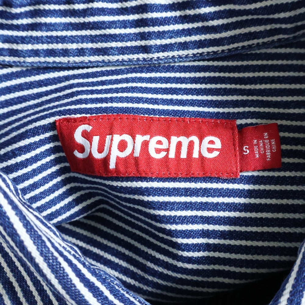 SUPREME(シュプリーム) 25SS Loose Fit S/S Denim Painter Shirt ルーズフィット デニムインター半袖シャツ インディゴ