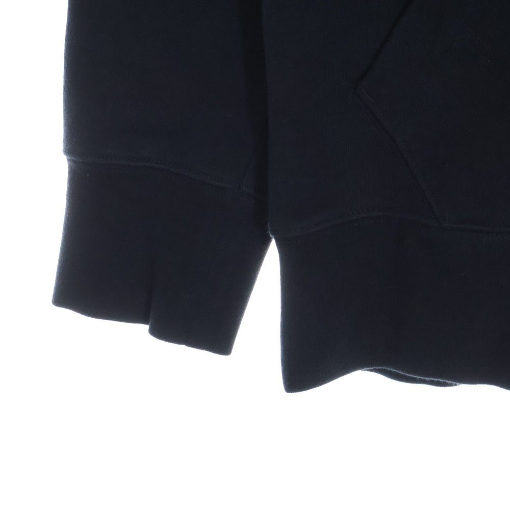 Y-3(ワイスリー) 3STP TERRY HOODIE ロゴパッチ 3ストライプ プルオーバーパーカー H16340 ブラック