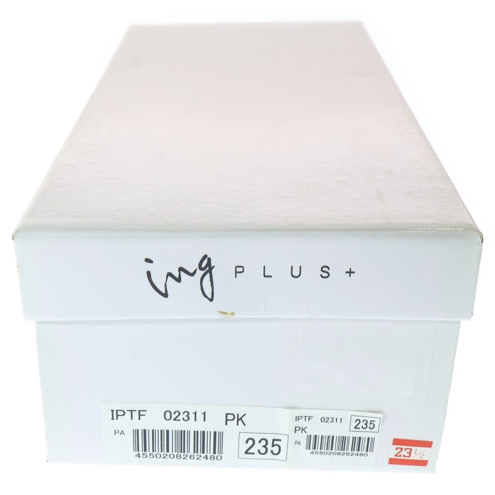 NO BRAND(ノーブランド) ING PLUS Vカット フラットシューズ ベージュ レディース 02311