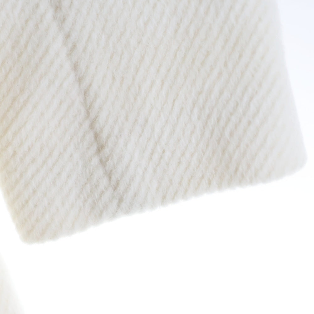 NO BRAND(ノーブランド) nanette lepore スタッズベルト付き コート ホワイト D0103 P9714 レディース