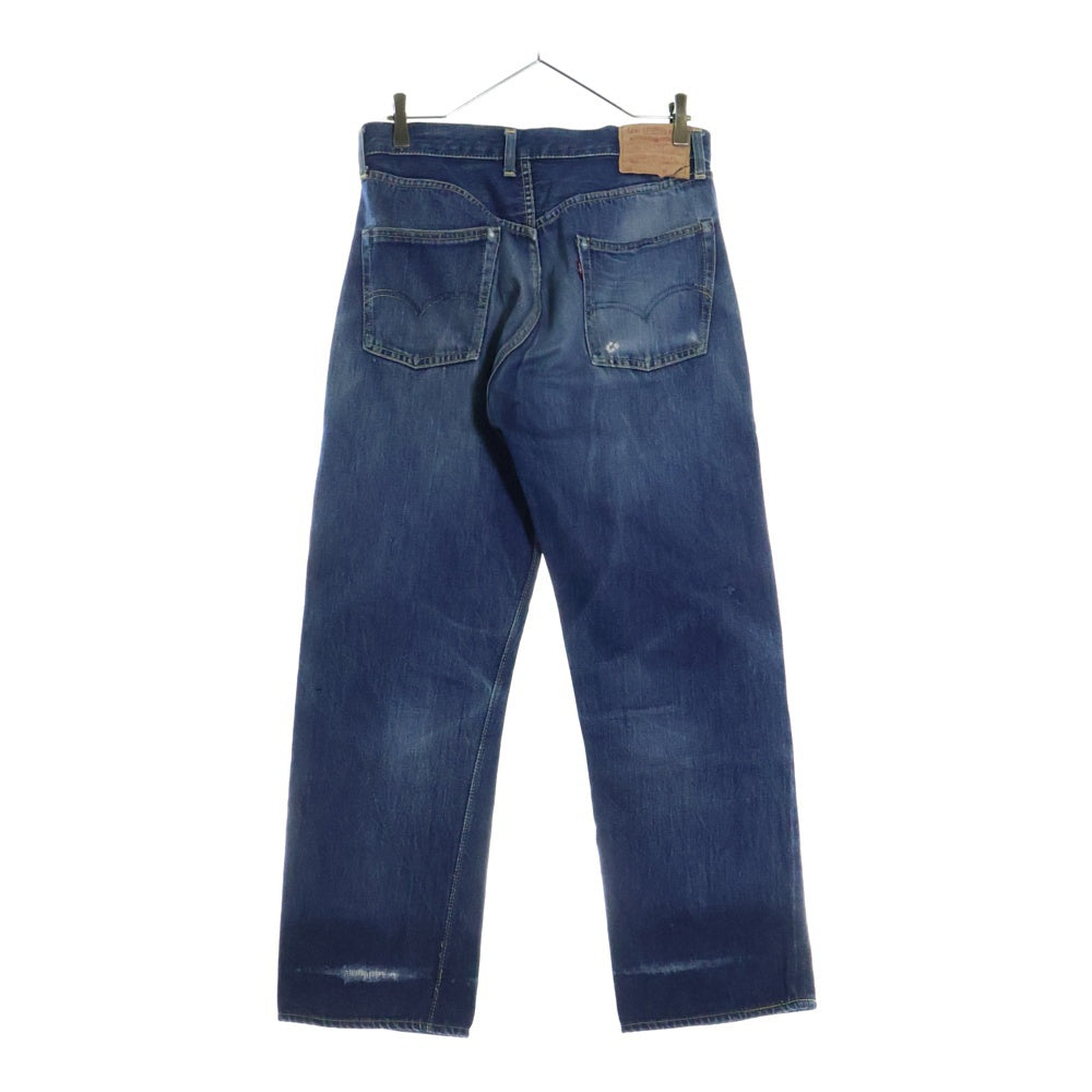 Levi's(リーバイス) 60s VINTAGE 501XX 紙パッチ ギャラ無 BIG E 両面タブ 隠しリベット ボタン裏刻印 E オフセット デニムパンツ インディゴ