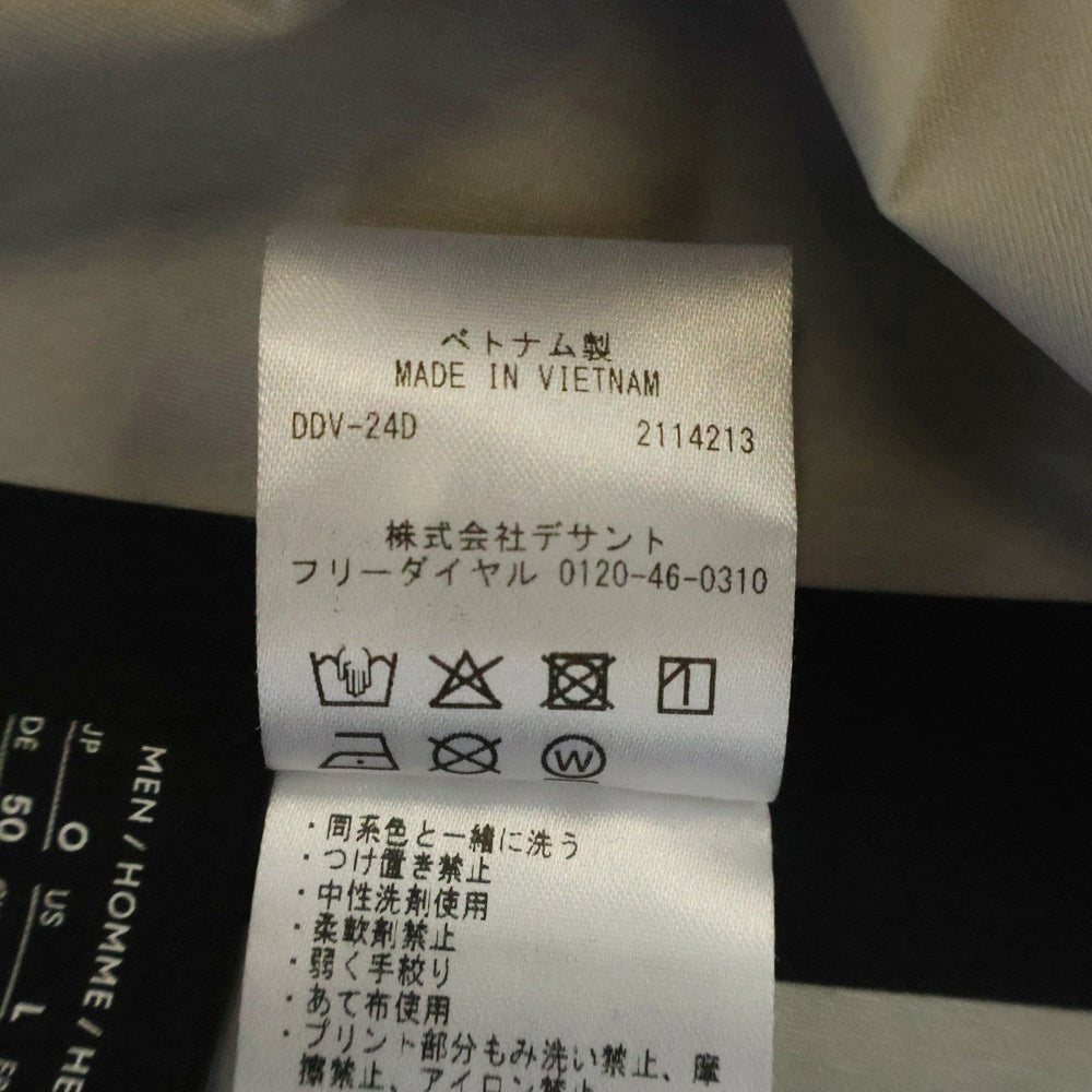 DESCENTE(デサント) HARD SHELL JACKET CREASナイロンジャケット DU4FWBA2M ブラック