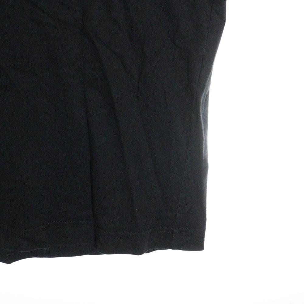 VETEMENTS(ヴェトモン) 20SS ロゴスタッズ クルーネック半袖Tシャツカットソー SS20TR420 ブラック