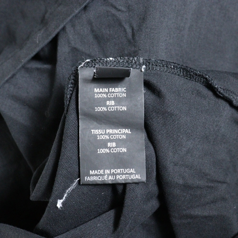 VETEMENTS(ヴェトモン) 20SS ロゴスタッズ クルーネック半袖Tシャツカットソー SS20TR420 ブラック