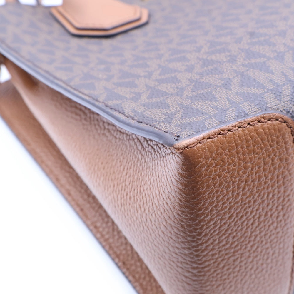 MICHAEL KORS(マイケルコース) 総柄 2WAY バッグ 30F8GM9M6B ブラウン