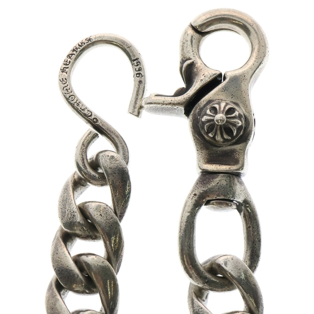 CHROME HEARTS(クロムハーツ) CLASSIC SHORT-S/ 1クリップショートクラシック ウォレットチェーン シルバー BCA067