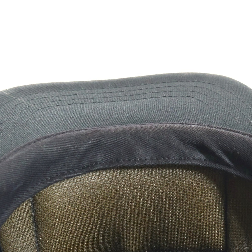 CHROME HEARTS(クロムハーツ) TRUCKER CAP トラッカーキャップ CH刺繍パッチクロスボール付メッシュ帽子 ブラック
