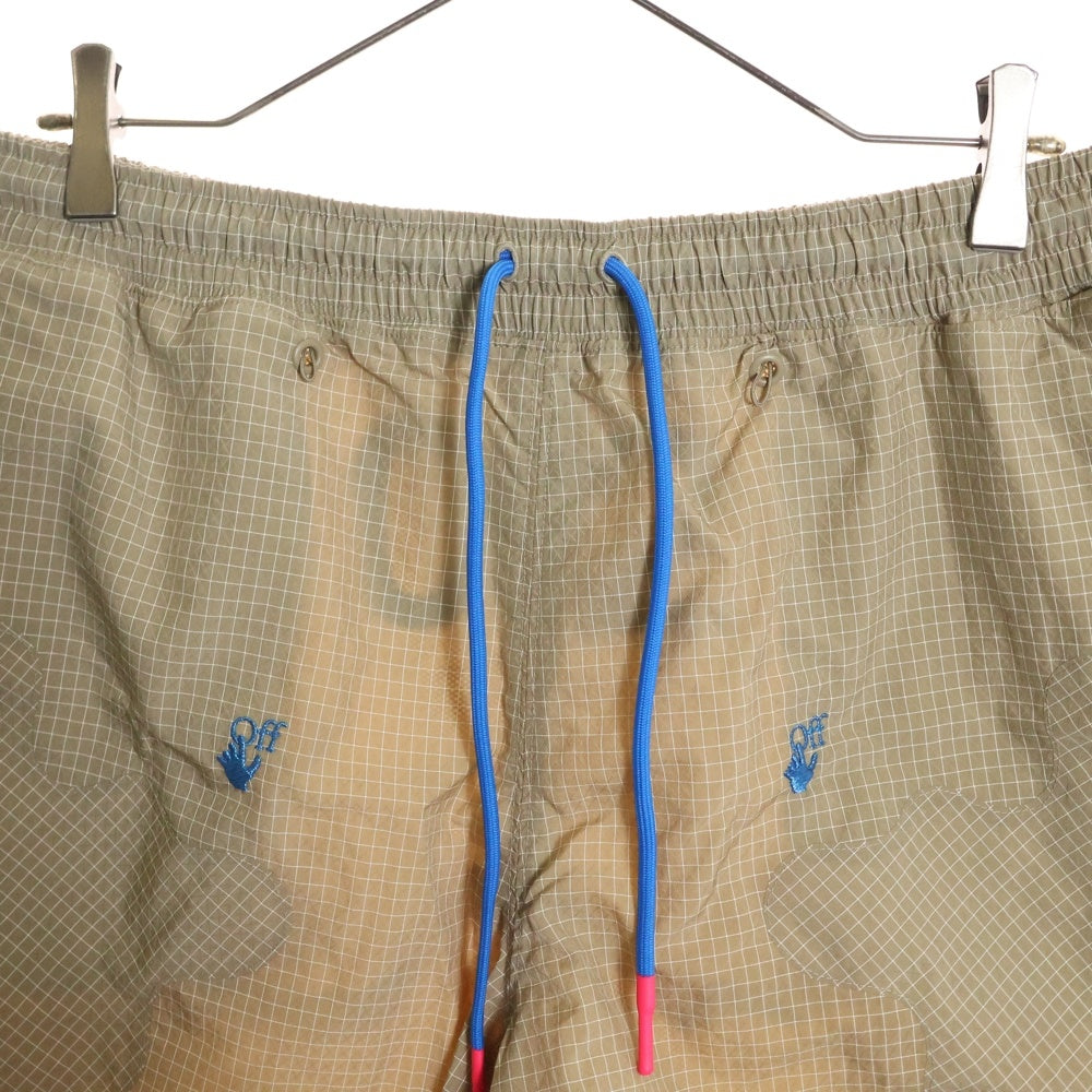 OFF-WHITE(オフホワイト) ×NIKE AS M NRG WOVEN SHORT KHAKI ナイロン ショーツ カーキ DN1703-247 レディース