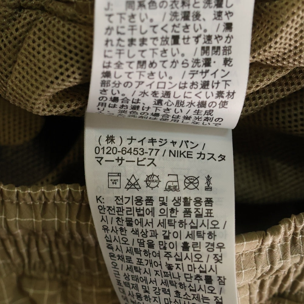 OFF-WHITE(オフホワイト) ×NIKE AS M NRG WOVEN SHORT KHAKI ナイロン ショーツ カーキ DN1703-247 レディース