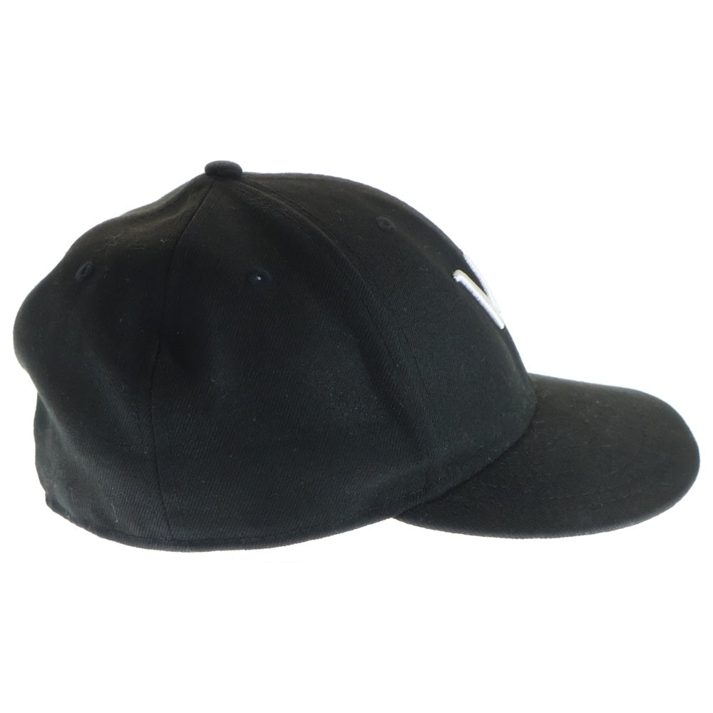 WTAPS(ダブルタップス) 22AW ×NEW ERA 59FIFTY ロゴ刺繍 キャップ 帽子 22NENED-HT01 ブラック