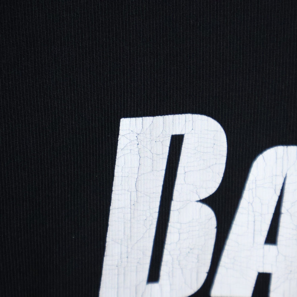 BALENCIAGA(バレンシアガ) 22AW Destroyed Logo-Print Hoodie