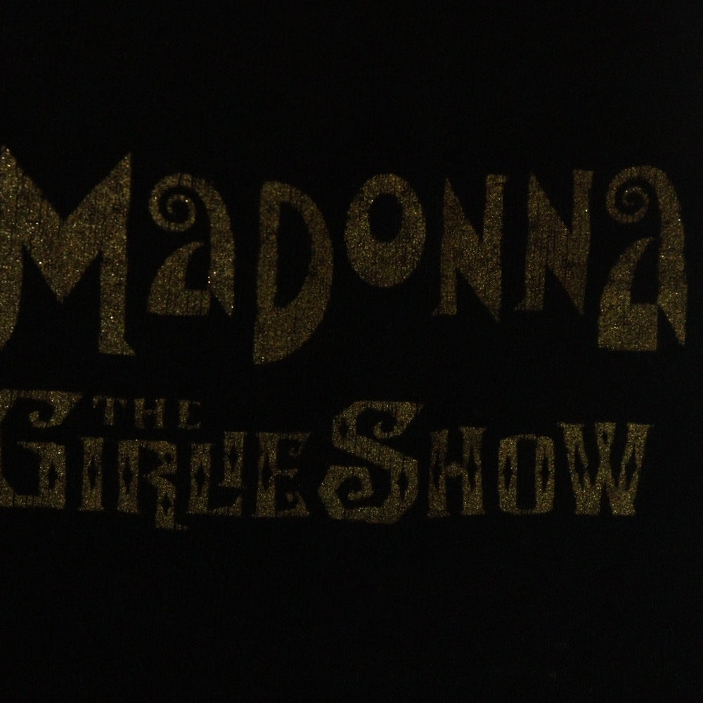 VINTAGE(ヴィンテージ) 90s Madonna Girlie Show Tour Tee マドンナ ガーリ-ショー ツアー クルーネック半袖カットソー ブラック
