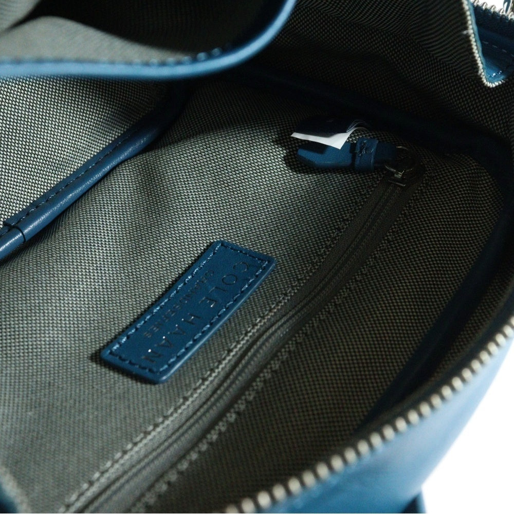 COLE HAAN(コール ハーン) 2WAY ミニボストン ショルダーバッグ ブルー
