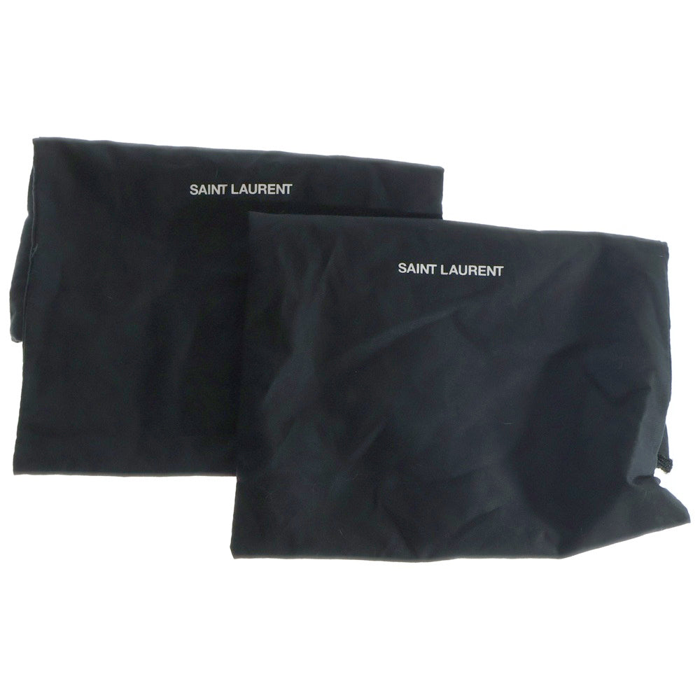 SAINT LAURENT PARIS(サンローランパリ) WYATT CHELSEA BOOTS レザー サイドゴア チェルシー ブーツ ブラック 592438 レディース