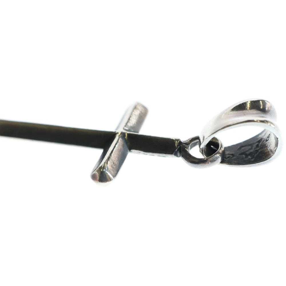 Travis Walker(トラヴィスワーカー) BAR CROSS PENDANT バー クロスモチーフ ネックレストップ ペンダント シルバー
