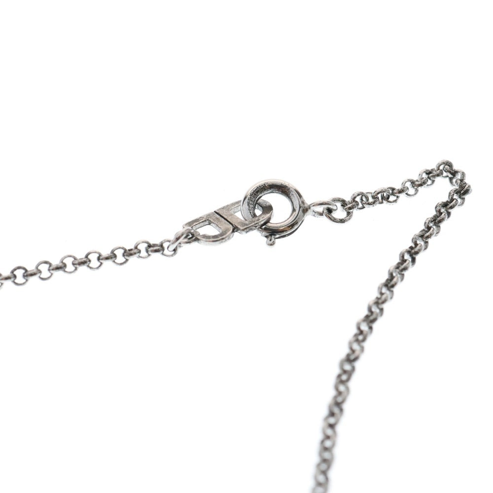 Justin Davis(ジャスティンデイヴィス) BOW WOW NECKLACE スカルモチーフ シルバーネックレス