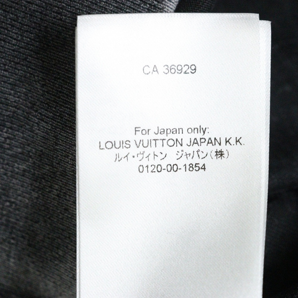 LOUIS VUITTON(ルイヴィトン) 24AW ヴィンテージエフェクトチェーン装飾パーカー レディース グレー RW242WW GPV FRST01