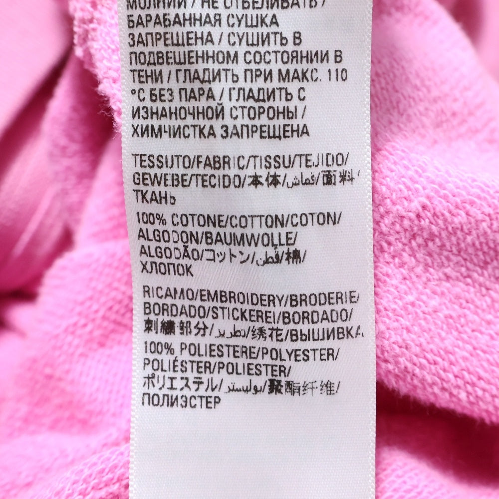 BALENCIAGA(バレンシアガ) 22AW ダメージ泥加工ポロ ジップアップパーカー フーディー 720425 TNVK7 ピンク