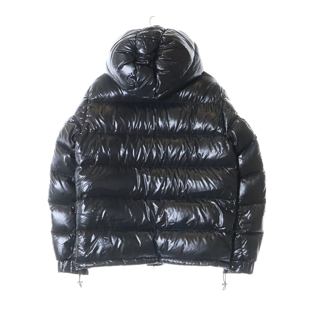 MONCLER(モンクレール) BLIER GIUBBOTTO JACKET ロゴパッチ ダウンジャケット ブラック C20914090505 68950
